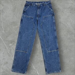 Carhartt B73-DST Denim Double Knee Loose Original Fit Jeans 36x36 (Actual 36x35)